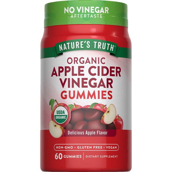 Nature's Truth Org Apple Cider Vinegar Gummies, 60 CT