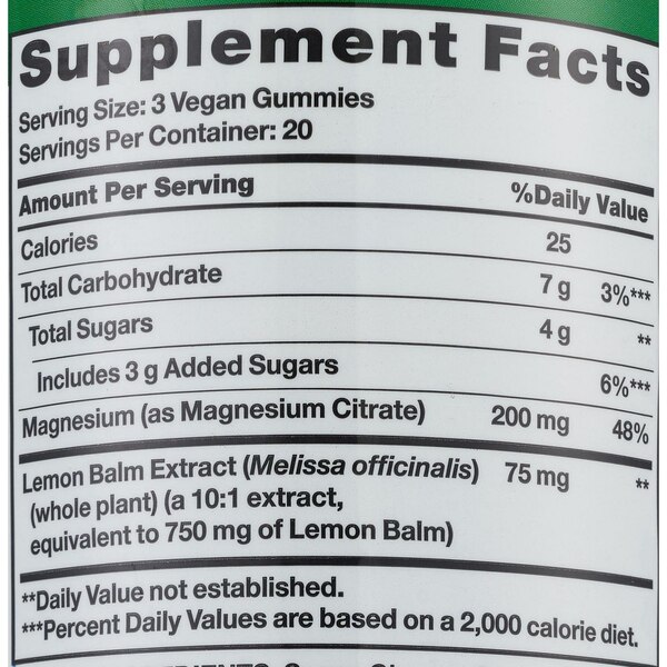 Nature's Truth Magnesium Gummies, Lemon Raspberry, 60 CT