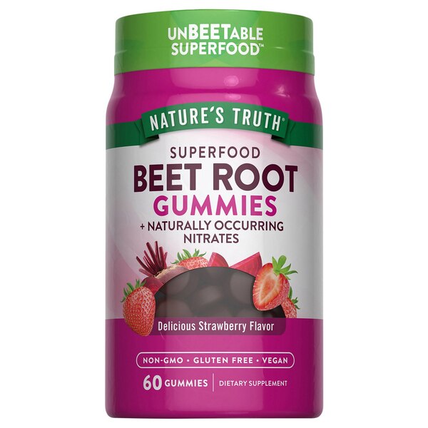 Nature's Truth Beet Root Gummies, 60 CT