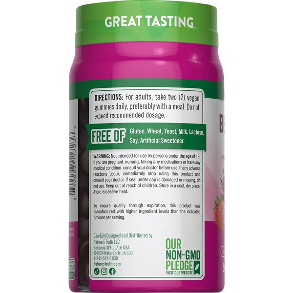 Nature's Truth Beet Root Gummies, 60 CT