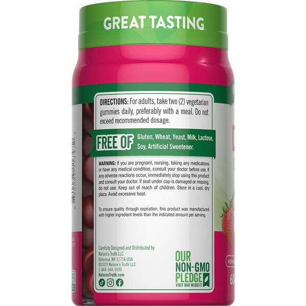 Nature's Truth D3+ B12 Gummies, 60 CT