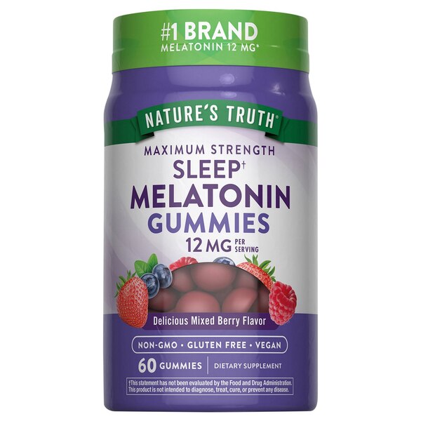 Nature's Truth 100% Drug Free Melatonin Gummies