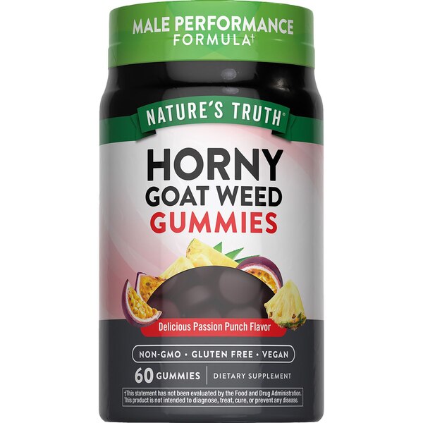 Nature's Truth Horny Goat Weed Gummies, 60 CT