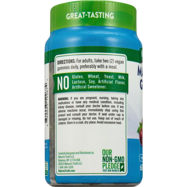 Nature's Truth Magnesium Glycinate Gummies, 60 CT