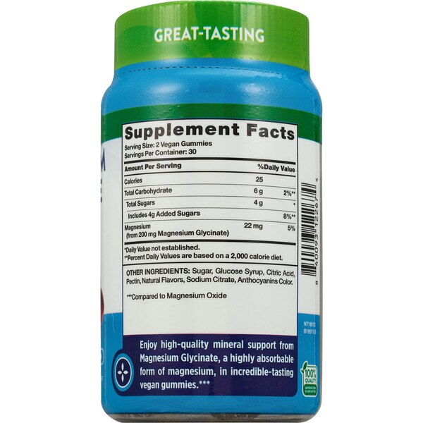 Nature's Truth Magnesium Glycinate Gummies, 60 CT