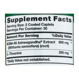 Nature's Truth KSM Ashwagandha 600mg Tablets plus L-Theanine, 60 CT, thumbnail image