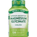 Natures Truth Magnesium Glycinate Capsules Value Size, 120 CT, thumbnail image