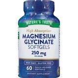 Nature's Truth Magnesium Glycinate 250 MG Softgels, 60 CT, thumbnail image