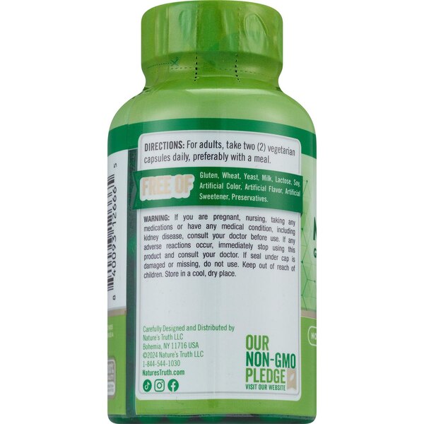 Nature's Truth Triple Magnesium + D3 & Zinc, 60 CT