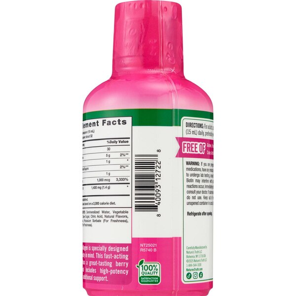 Nature's Truth Collagen Liquid, 16 OZ