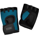 EDX Womens Mesh Fitness Gloves, Blue, thumbnail image