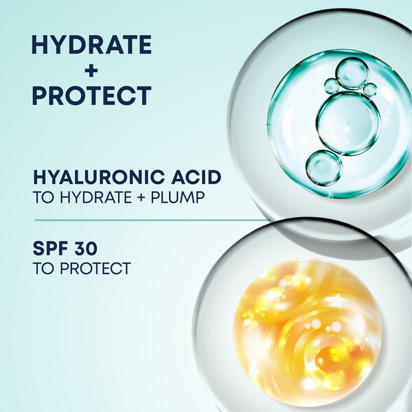 RoC Multi Correxion Hydrate + Plump SPF 30 Daily Moisturizer with Hyaluronic Acid, 1.7 OZ