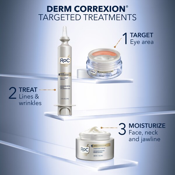 RoC Derm Correxion Dual Eye Cream, .68 oz