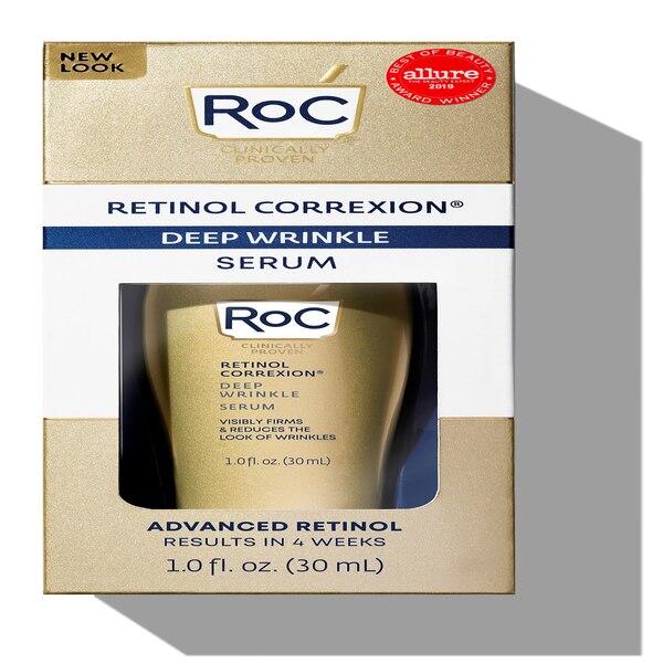 RoC Retinol Correxion Deep Wrinkle Anti-Aging Facial Serum, 1 OZ
