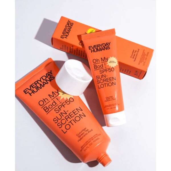 Oh My Bod! SPF50 Sunscreen Lotion Travel Size
