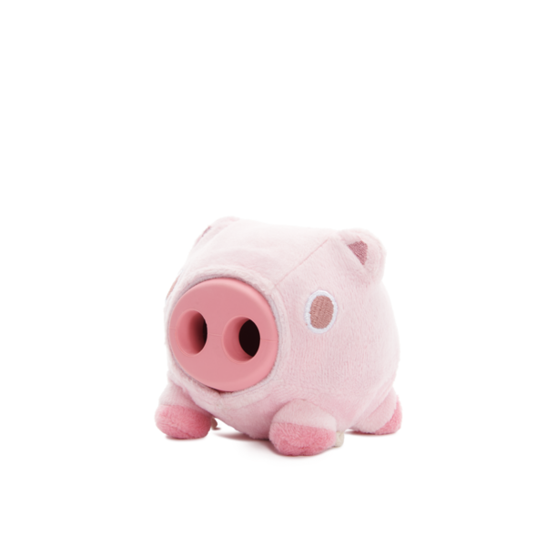 BARK Super Chewer Hambone Pig Dog Toy