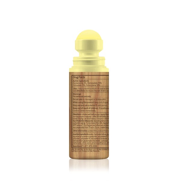 Sun Bum Original SPF 50 Sunscreen Roll-On Lotion, 3 OZ