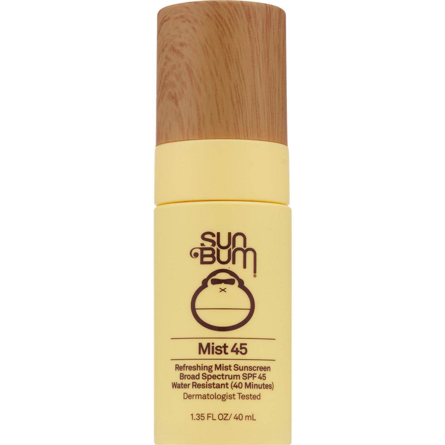 Sun Bum Original SPF 45 Sunscreen Face Mist, 1.35 OZ