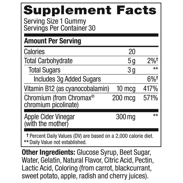 OLLY Metabolism Gummy Rings, 30 CT