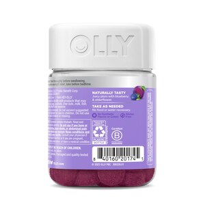OLLY Keep it Moving Constipation Relief, Rhubarb, Prunes, Amla - Plum Berry Flavor, 30CT