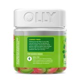 OLLY Fiber Gummy Rings, FOS, 5 g Prebiotic - Strawberry Watermelon Flavor, 50CT, thumbnail image