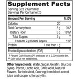 OLLY Fiber Gummy Rings, FOS, 5 g Prebiotic - Strawberry Watermelon Flavor, 50CT, thumbnail image