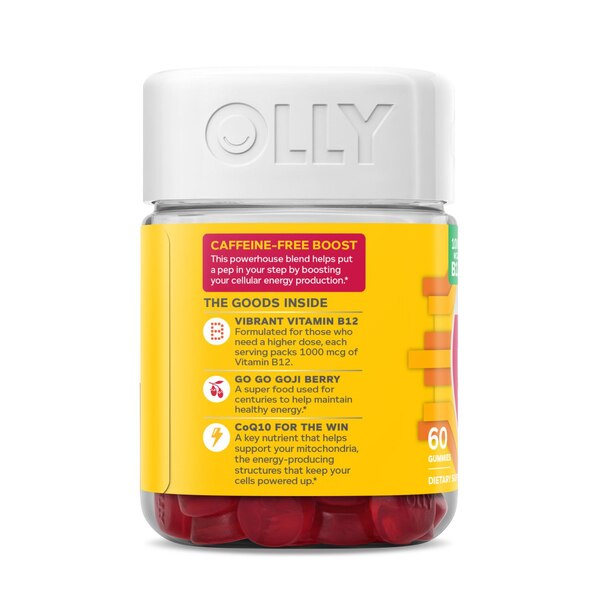 OLLY Extra Strength Daily Energy Gummy 60 CT