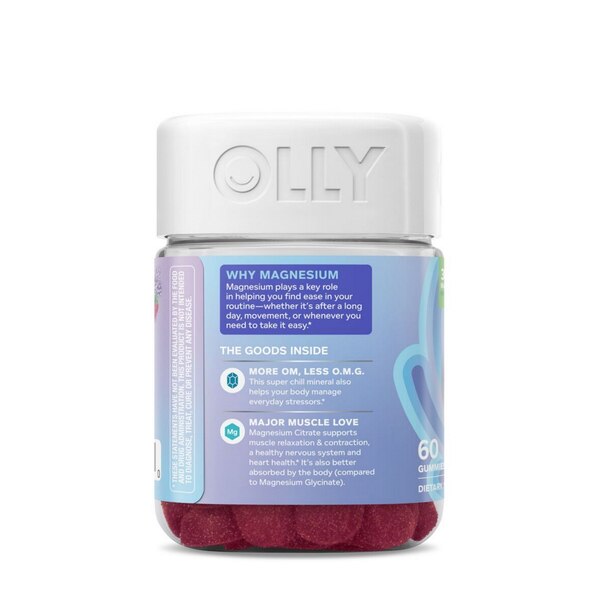 OLLY Relaxing Magnesium, 60 CT