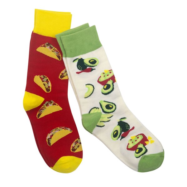 Laugh Track Taco Socks 2 Pairs