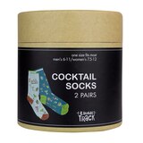 Laugh Track Cocktail Socks, 2 Pairs, thumbnail image