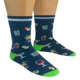 Laugh Track Cocktail Socks, 2 Pairs, thumbnail image