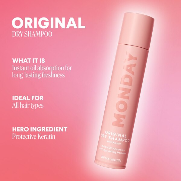 MONDAY Dry Shampoo, Original, 6.7 OZ