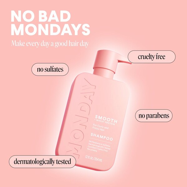 MONDAY Smooth Shampoo, 1.69 OZ