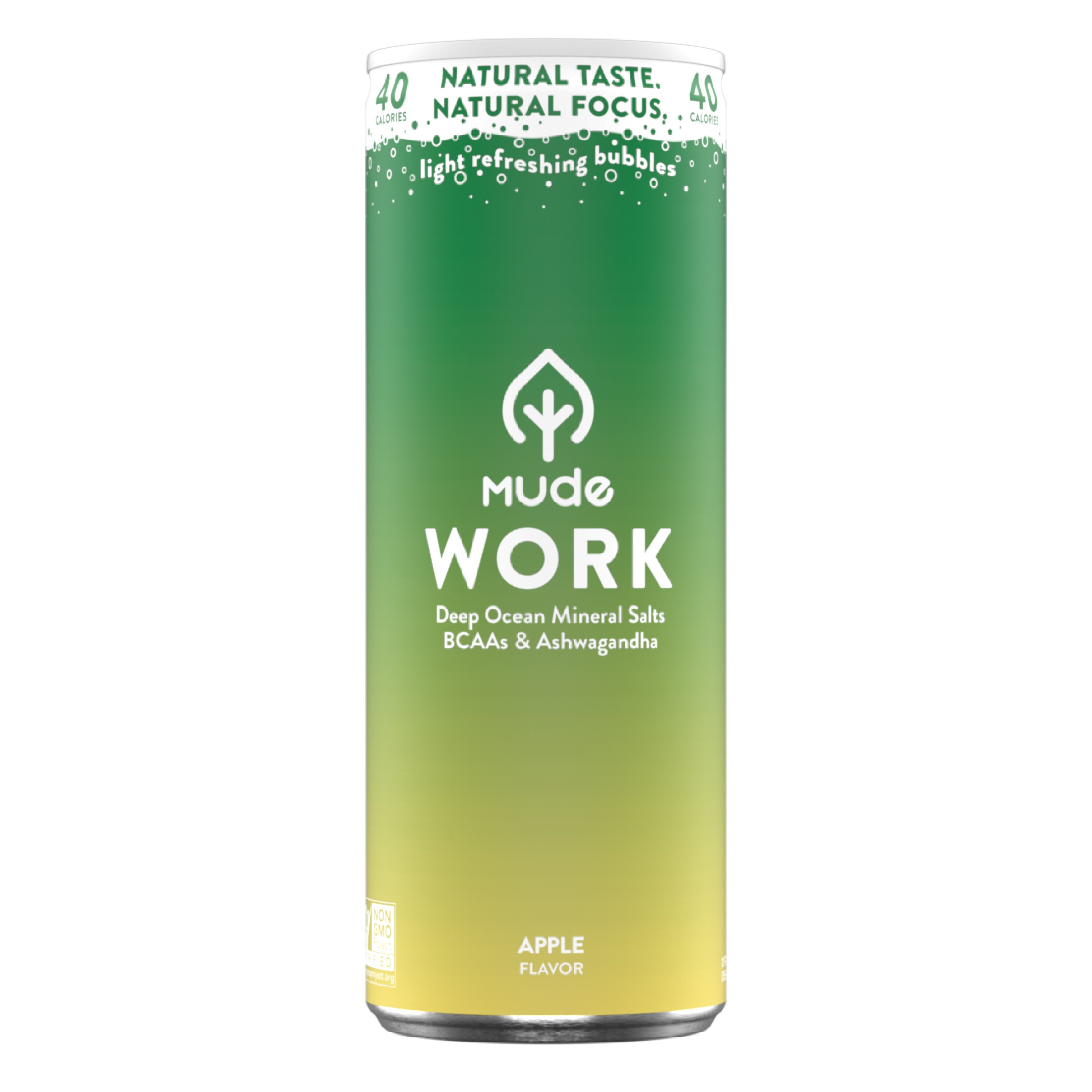 Mude Flavored Sparkling Beverage, 12 OZ