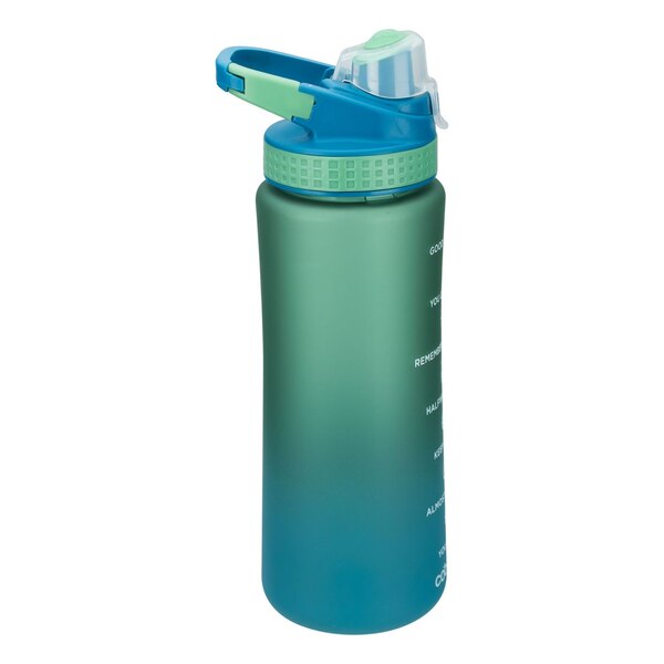 Cool Gear SubZero Soft-Touch Sports Bottle, Ombre Blue, 28 oz