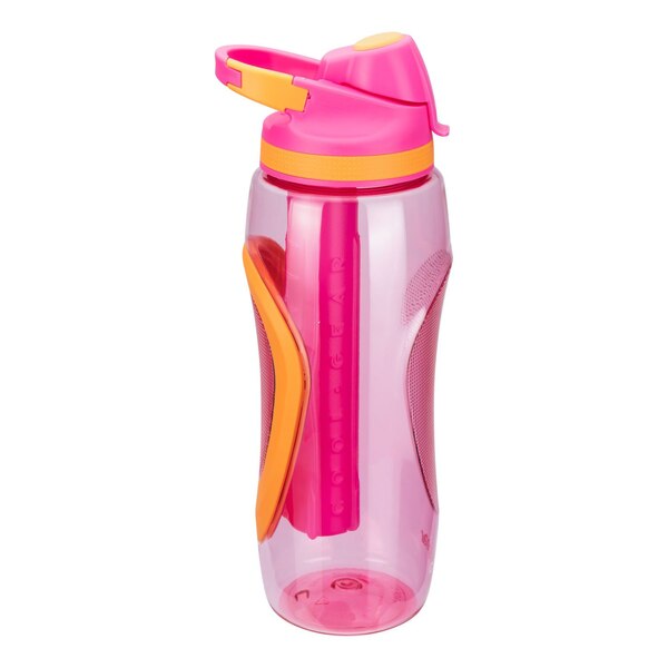 Cool Gear Gravity Chugger Sports Bottle, Pink & Orange, 32 oz