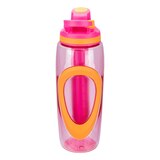 Cool Gear Gravity Chugger Sports Bottle, Pink & Orange, 32 oz, thumbnail image