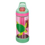 Cool Gear Turtles Sipper System Water Bottle, Assorted Colors, 16 oz, thumbnail image