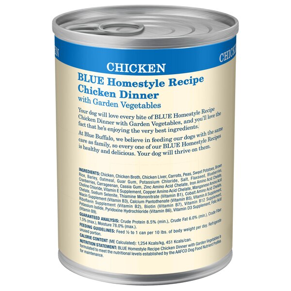 Blue Buffalo Homestyle Recipe Natural Adult Wet Dog Food