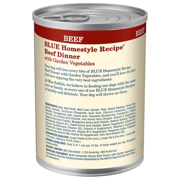 Blue Buffalo Homestyle Recipe Natural Adult Wet Dog Food