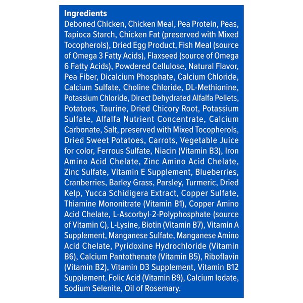 Blue Wilderness Nature's Evolutionary Diet Adult Dry Cat Food, Chicken, 2 lb