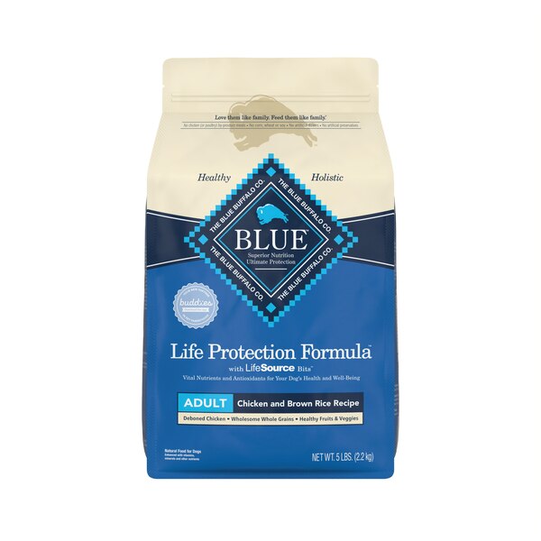 Blue Buffalo Adult Dog Chicken Flavor, 5 lb