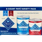 Blue Buffalo Homestyle Recipe Adult Variety Wet Dog Food, Chicken & Beef, 6 ct, thumbnail image