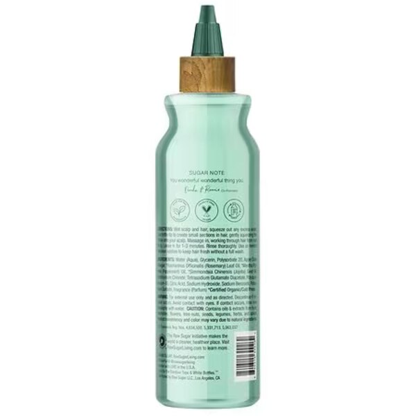 Raw Sugar Rosemary Vinegar Hair Rinse, 6 OZ