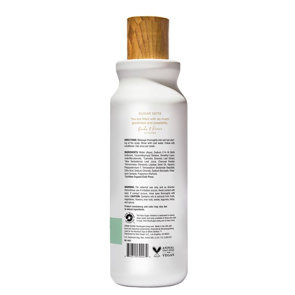 Raw Sugar Deep Cleanse Clarifying Shampoo, 18 OZ