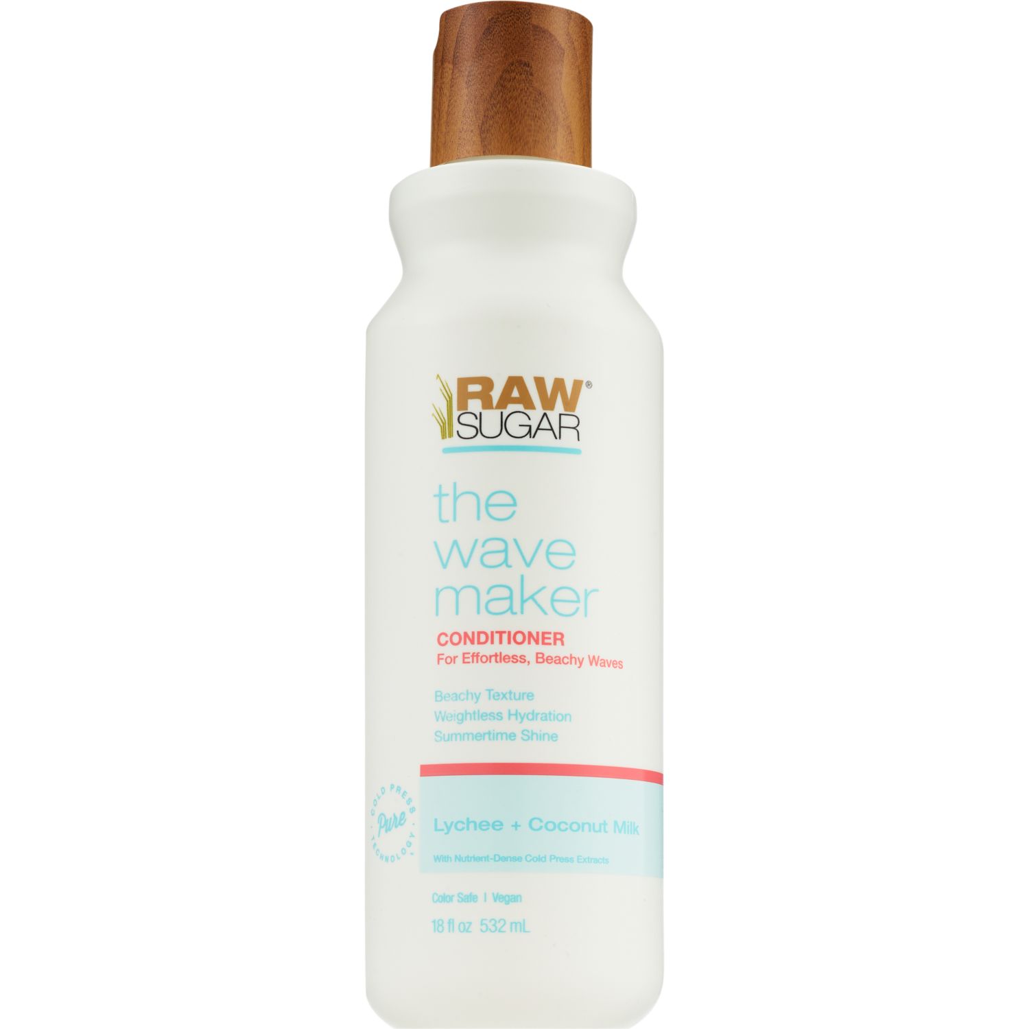 Raw Sugar The Wave Maker Conditioner, 18 OZ