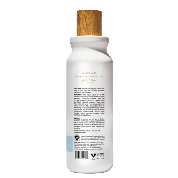 Raw Sugar The Sensitive One Shampoo, 18 OZ