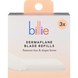 Billie Dermaplane Blade Refills, 3 CT, thumbnail image