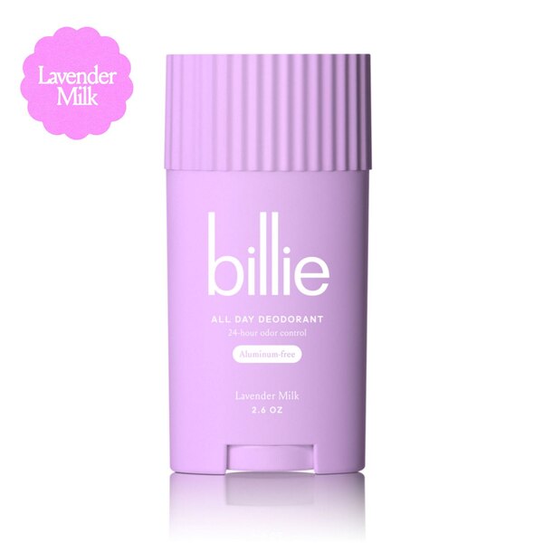 Billie All-Day Deodorant, Lavendar Milk, 2.6 OZ