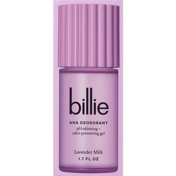 Billie AHA Deodorant, Lavendar Milk, 1.7 OZ
